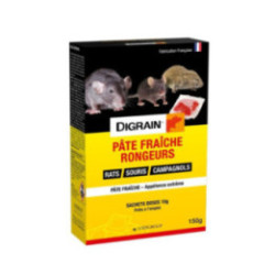 Raticide Arsenal, Pâte fraîche Arsenal fluo rodenticide pour rat & souris