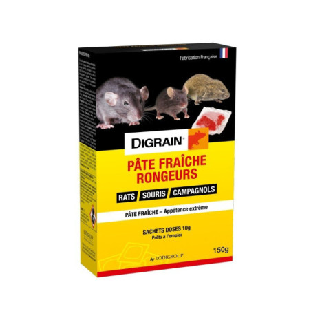 DIGRAIN Pâte Fraîche Rongeurs 150g