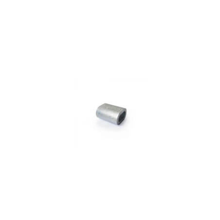 Manchon aluminium a sertir pour cable 2 mm