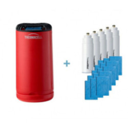 Pack Diffuseur Anti-Moustiques Thermacell PATIO Rouge + Recharge 60H